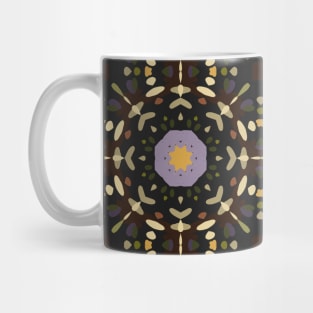 detailed floral tiles Mug